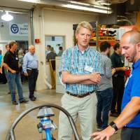 Guests at the Engineering Design Project Preview Event